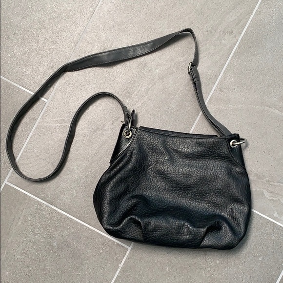 Black and grey over the shoulder purse - Picture 2 of 4